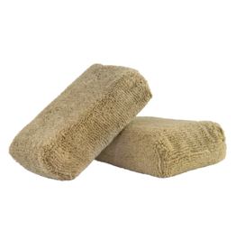 Chemical Guys MIC29402 Brown - Microfiber Applicator Premium Grade   (2 Pack)_x000D_