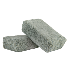 Chemical Guys MIC29502 Gray - Microfiber Applicator Premium Grade  (2 Pack)_x000D_