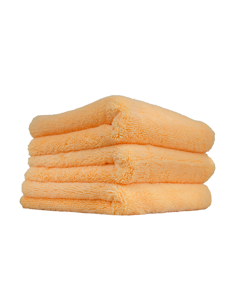 Chemical Guys MIC30303 El Gordo -Orange Banger Professional Fat Microfiber 70/30 Extra Thick Supra Microfiber Towels 16 X 16 (3 Pack)
