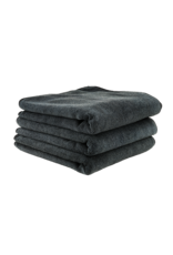 Chemical Guys MIC35303 Workhorse Black Professional Grade Microfiber Towel 16"X16" (Rubber/Plastic/Vinyl) (3 Pack)