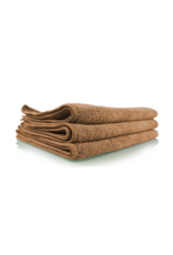 Chemical Guys MIC35403 Workhorse Tan Professional Grade Microfiber Towel 16"X16" (Leather & Vinyl) (3 Pack)