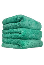 Chemical Guys MIC35603 Happy Ending Edgeless Microfiber Towel Green- (3 Pack)
