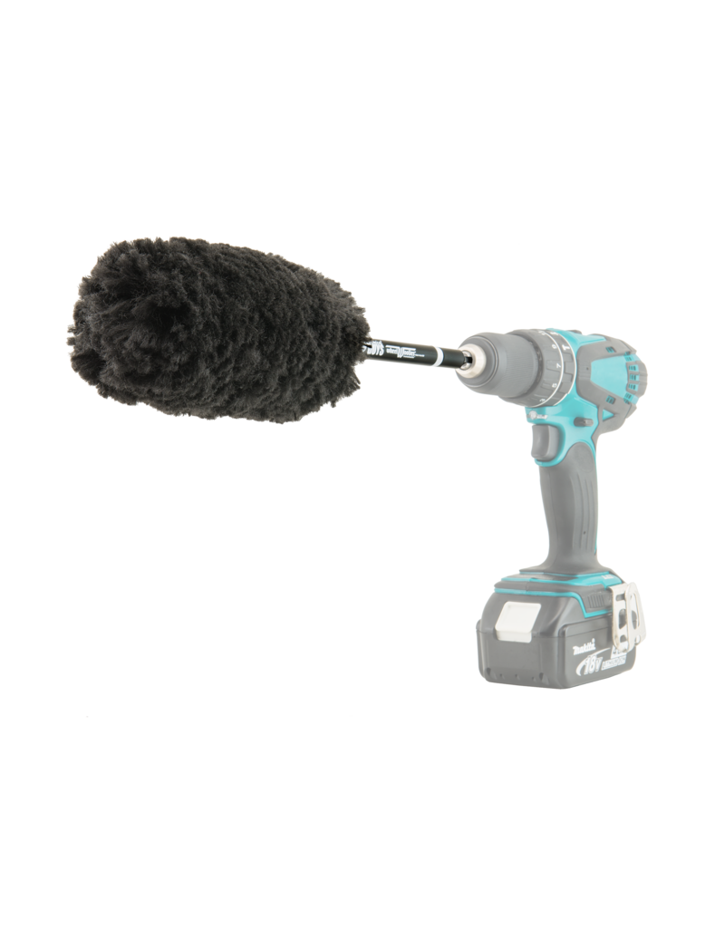 Chemical Guys ACC401 Power Woolie Microfiber Wheel Brush with Drill Adapter