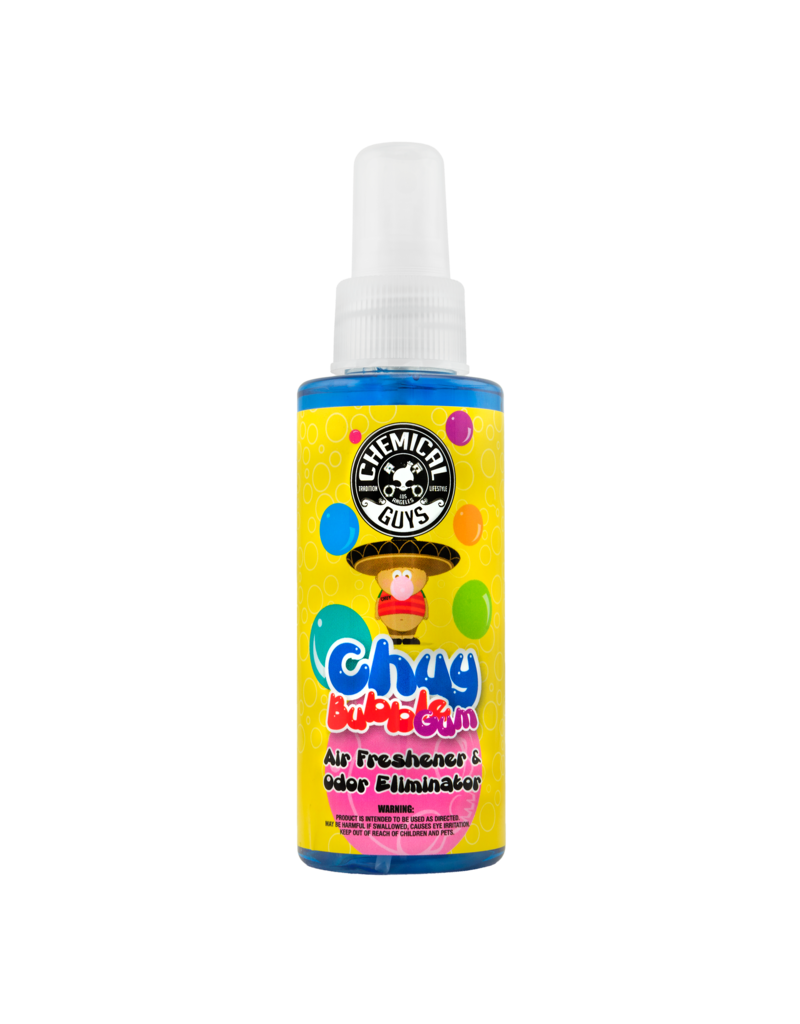 Chemical Guys AIR_221_04 Chuy Bubblegum Scent Air Freshener & Odor Eliminator (4 oz)
