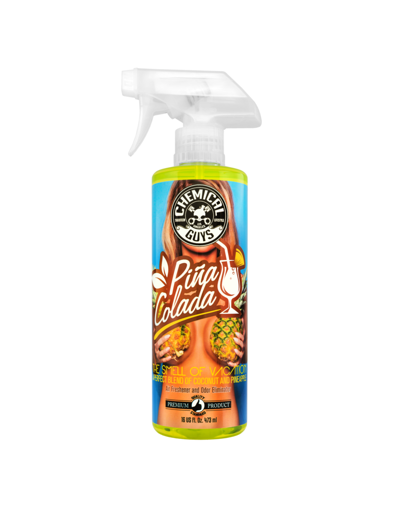 Chemical Guys AIR22916 Pina Colada Air Freshener and Odor Eliminator, 16 fl. oz