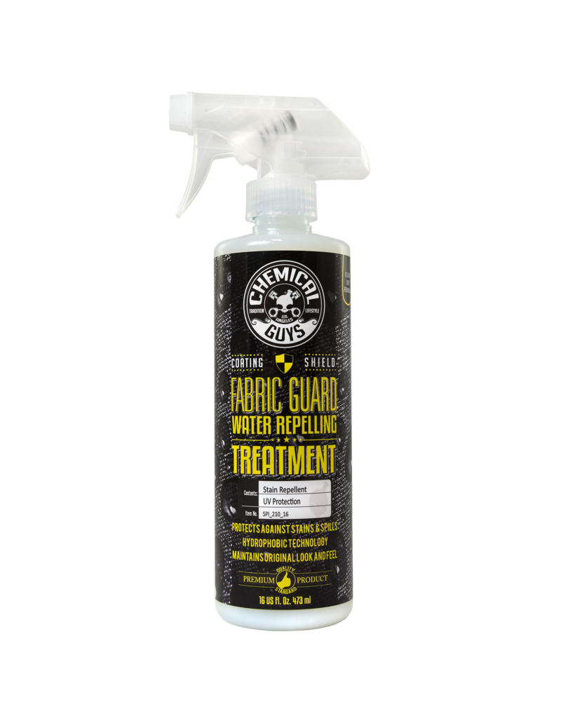 Chemical Guys SPI_210_16 Fabric-Guard Convertible Top, Carpet, Fabric + Upholstery Protector Shield (16oz)