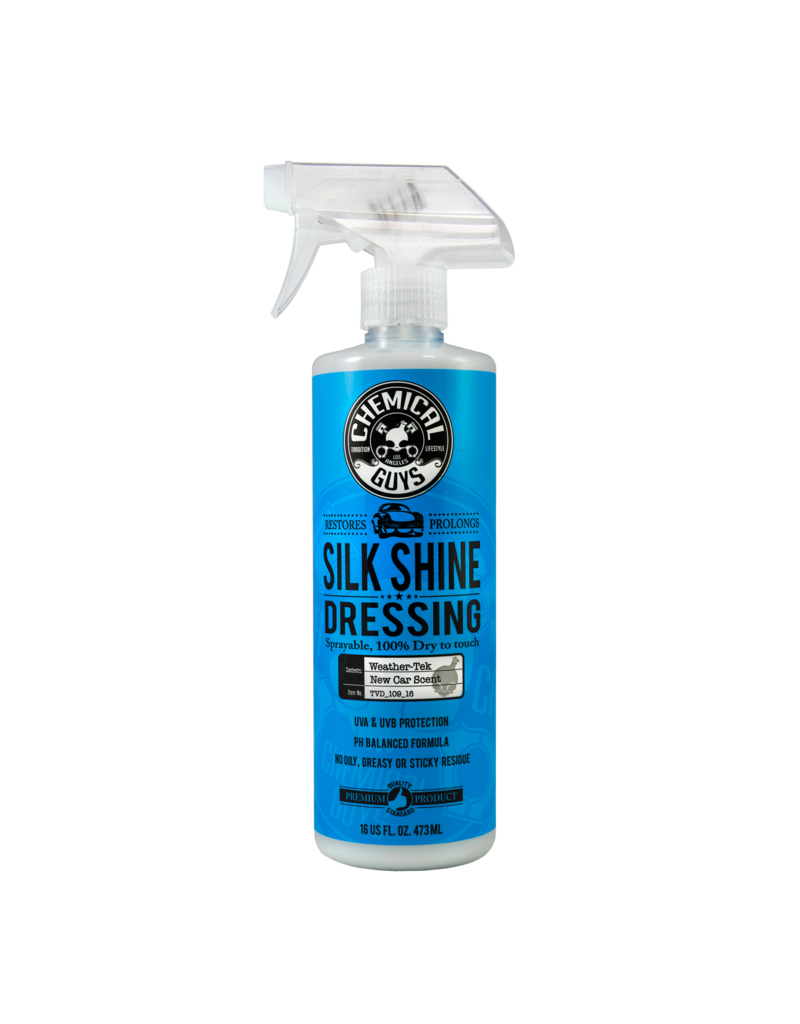 Chemical Guys TVD_109_16 Silk Shine Spray Dressing Natural Shine Dressing+Protectant (16 oz)