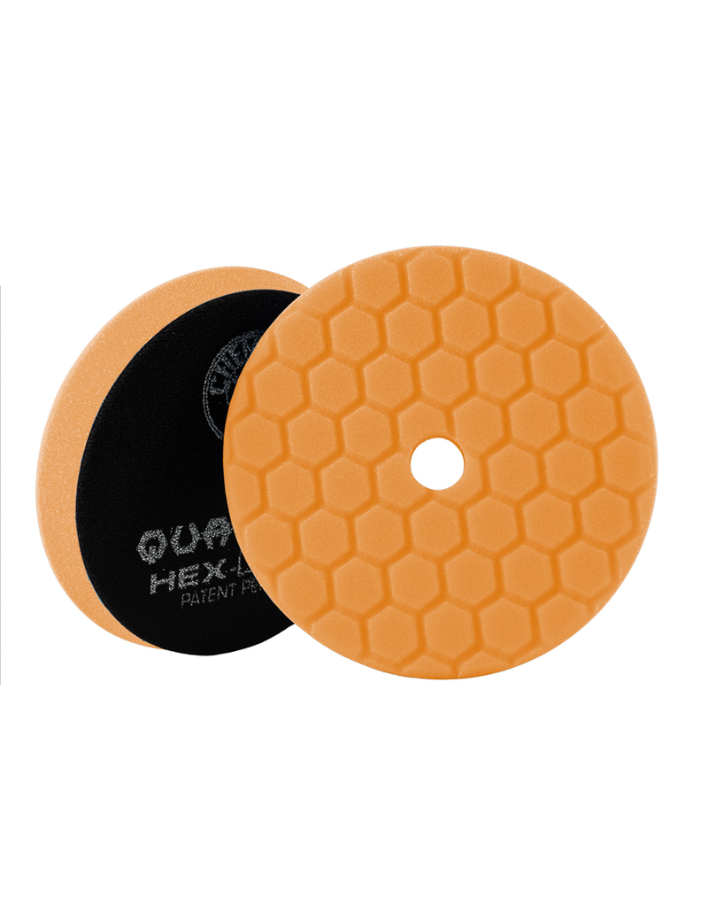 Hex-Logic BUFX112HEX5 Hex-Logic Quantum Buffing Pad -Orange -5.5"