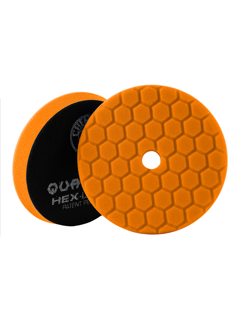 Hex-Logic BUFX112HEX6 Hex-Logic Quantum Buffing Pad -Orange -6.5"