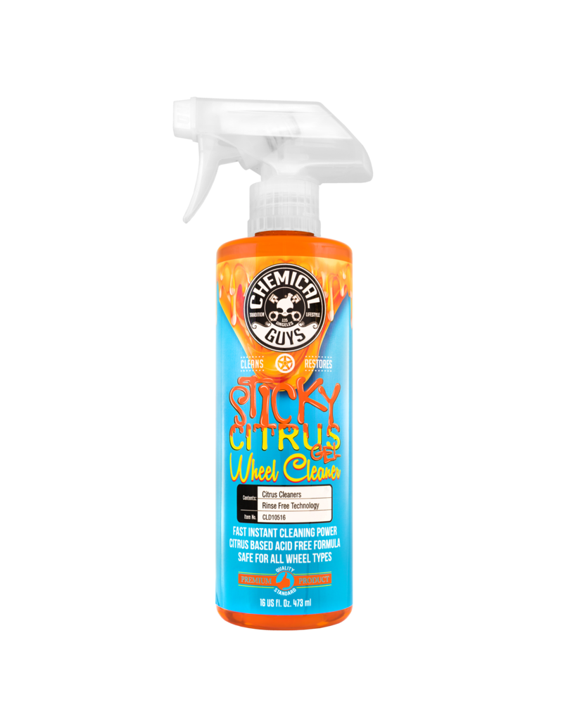 Chemical Guys CLD10516 Sticky Gel Citrus Wheel Cleaner (16 oz)
