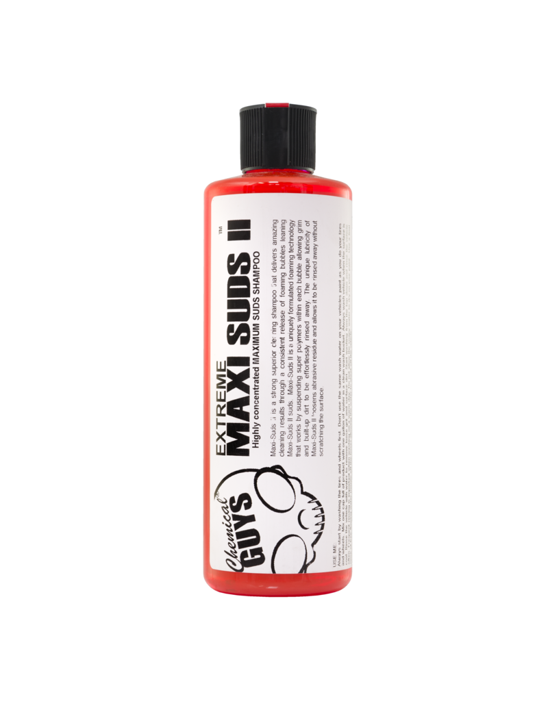 Chemical Guys CWS_101_16 Maxi-Suds II ~Super Suds Shampoo-Superior Surface Shampoo (16 oz)