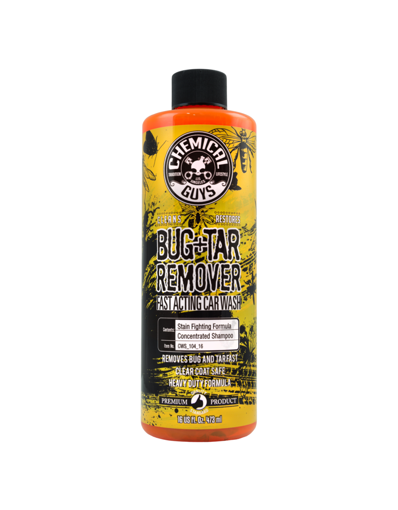 Chemical Guys CWS_104_16 Bug & Tar Heavy Duty Car Wash Shampoo (16 oz)