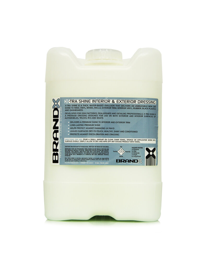 Brand-X X10405 Brand X-TRA Shine Dressing(5 Gal. Cube)
