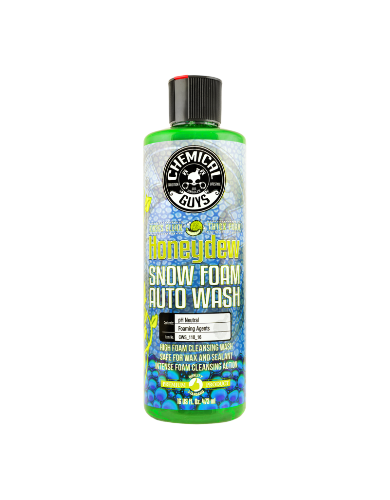 Chemical Guys CWS_110_16 Honeydew Snow Foam- Premium Auto Wash -It's Foam Party Time (16oz)
