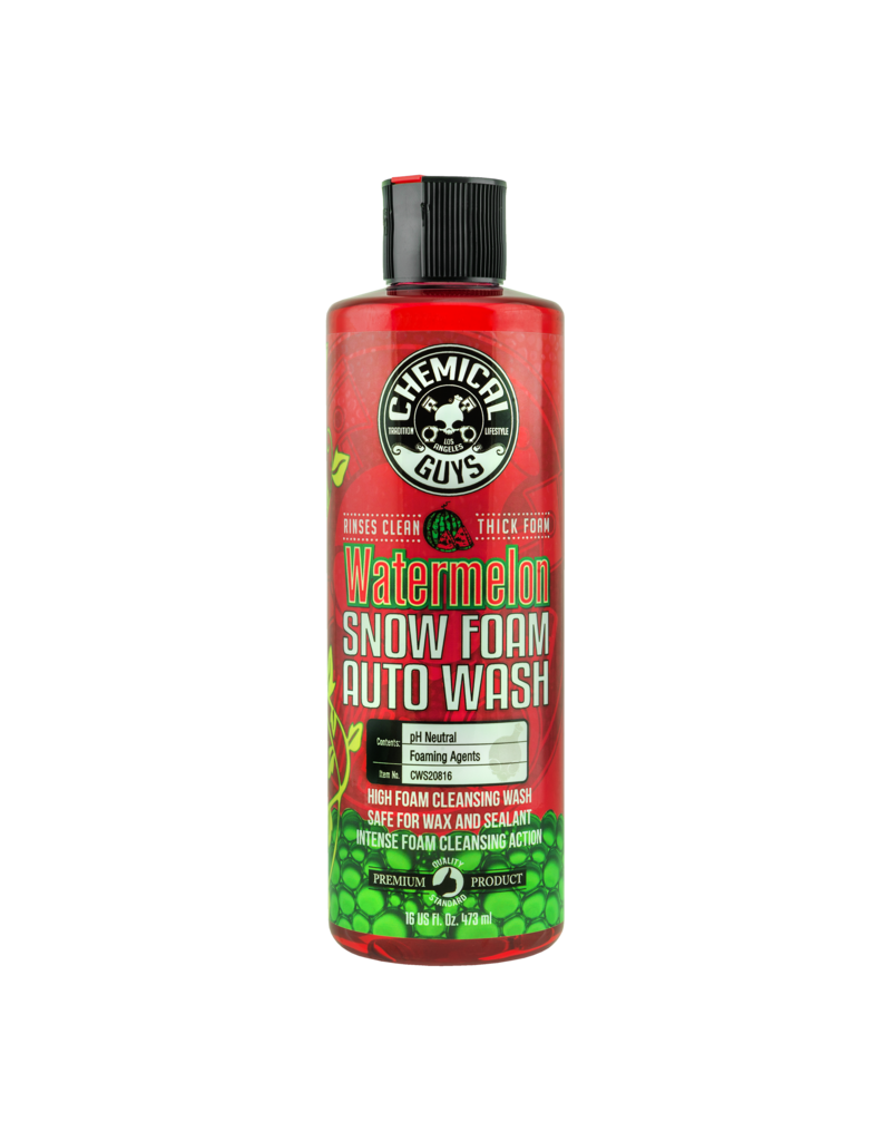 Chemical Guys CWS20816 - Watermelon Snow Foam Auto Wash Cleanser (16 oz)