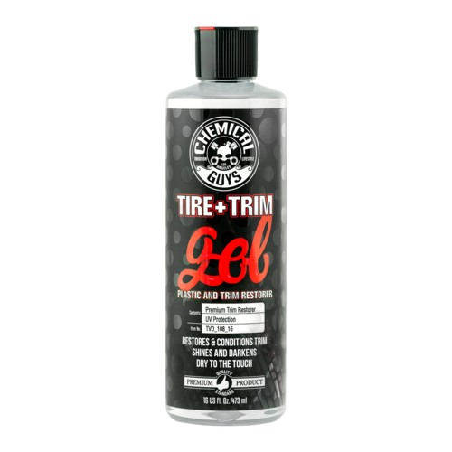 Chemical Guys Tire & Trim Gel High Gloss Restorer & Protectant 16 oz. Chemical Guys Tire & Trim Gel High Gloss Restorer & Protectant 16 oz.