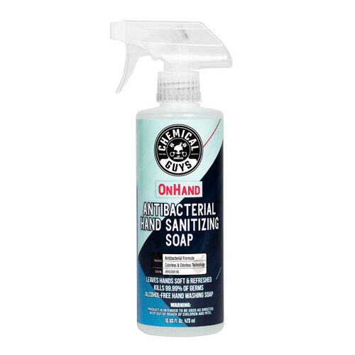 Chemical Guys OnHand Antibacterial Hand Sanitizing Soap 16 oz.