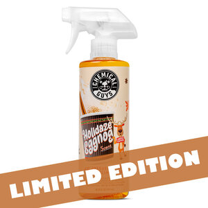 Chemical Guys Holidaze Eggnog Scented Air Freshener & Odor Eliminator (16 oz) – Limited Edition