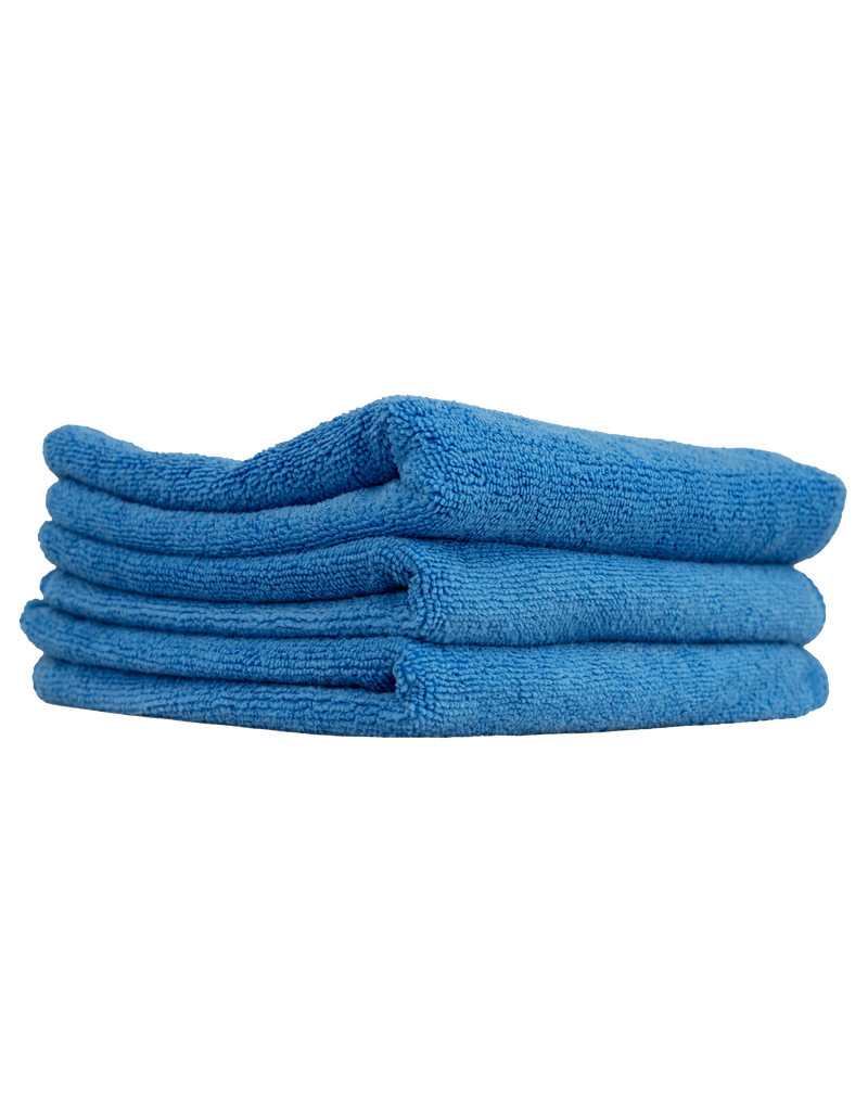 Chemical Guys Ultrafine Microfiber Towels, Blue 16X16