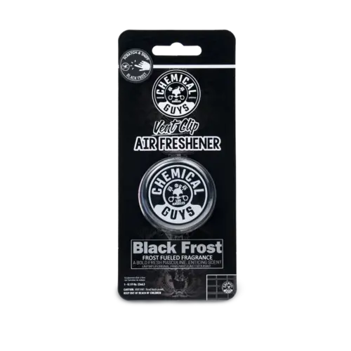 Chemical Guys Vent Clip Air Freshener, Black Frost