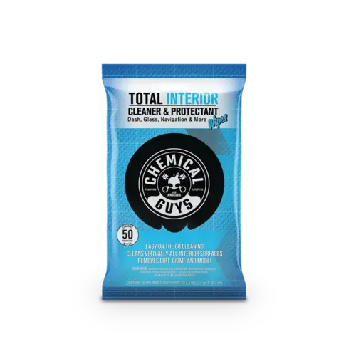 Chemical Guys Total Interior Cleaner & Protectant Wipes (50 ct) Chemical Guys Total Interior Cleaner & Protectant Wipes (50 ct)