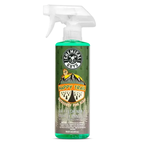Chemical Guys Happy Trail Outdoor Pine Scent Air Freshener & Odor Eliminator (16 oz)