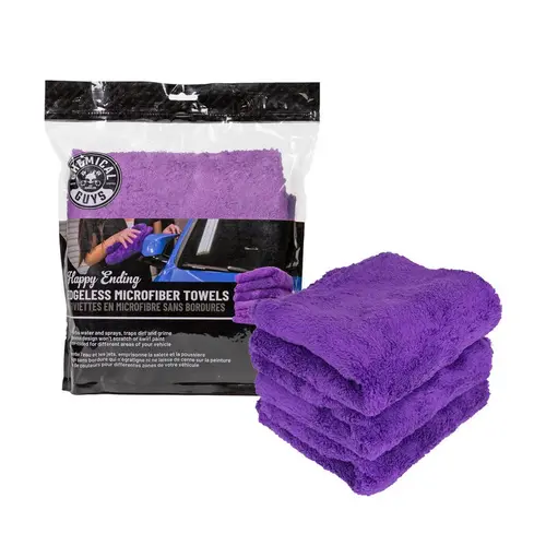 Chemical Guys Happy Endings Edgeless Microfiber Finishing Towel Chemical Guys Happy Endings Edgeless Microfiber Finishing Towel