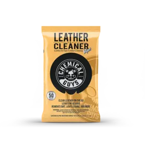 Chemical Guys Leather Cleaner Wipes (50 ct)