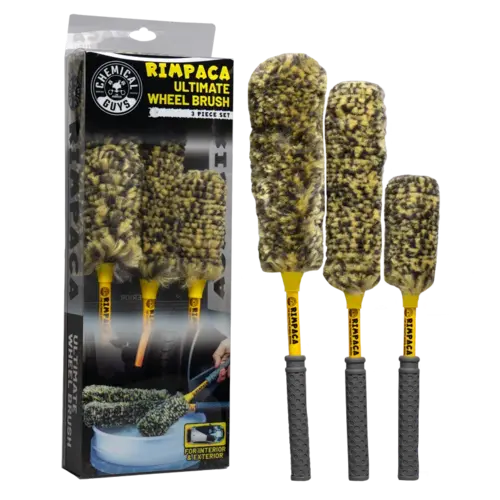 TORQ Tool Company Rimpaca Ultimate Wheel Brush Set (3 Pack)