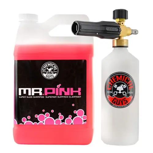 Chemical Guys Mr. Pink & TORQ Professional Snow Foam Cannon Super Suds Kit