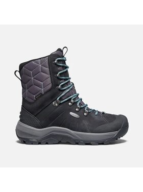 KEEN WOMEN'S REVEL IV HIGH POLAR BOOT | BLACK/NORTH ATLANTIC
