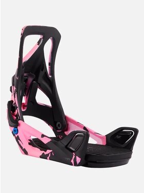 BURTON Women's Step On® Re:Flex Snowboard Bindings | Pink/Black