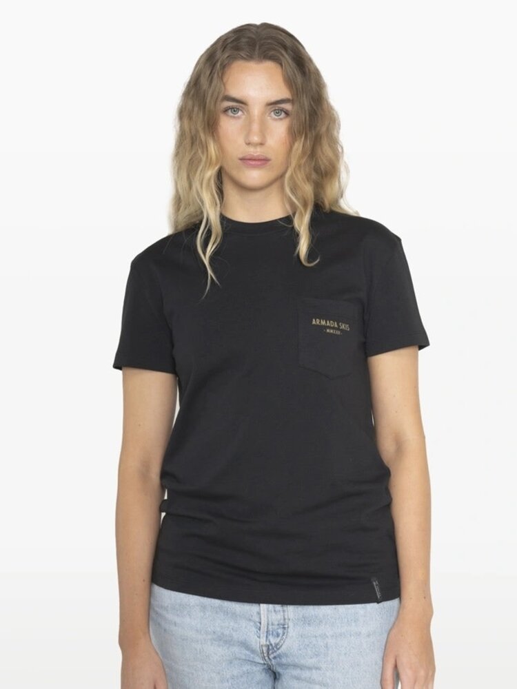ARMADA UNISEX  BLENNY POCKET TEE | BLACK