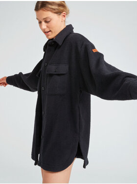 ROXY OVER AND OUT 2 OVERSIZED SHACKET | ANTHRACITE