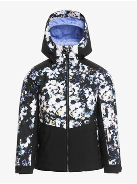 ROXY GIRL'S 8-16 SILVERWINTER SNOW JACKET | BLACK FLOWERS