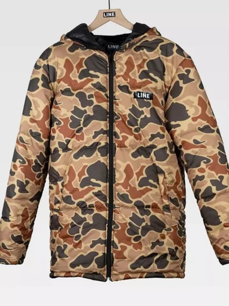 LINE TOASTER PUFFY REVERSIBLE | BLACK/DUCK