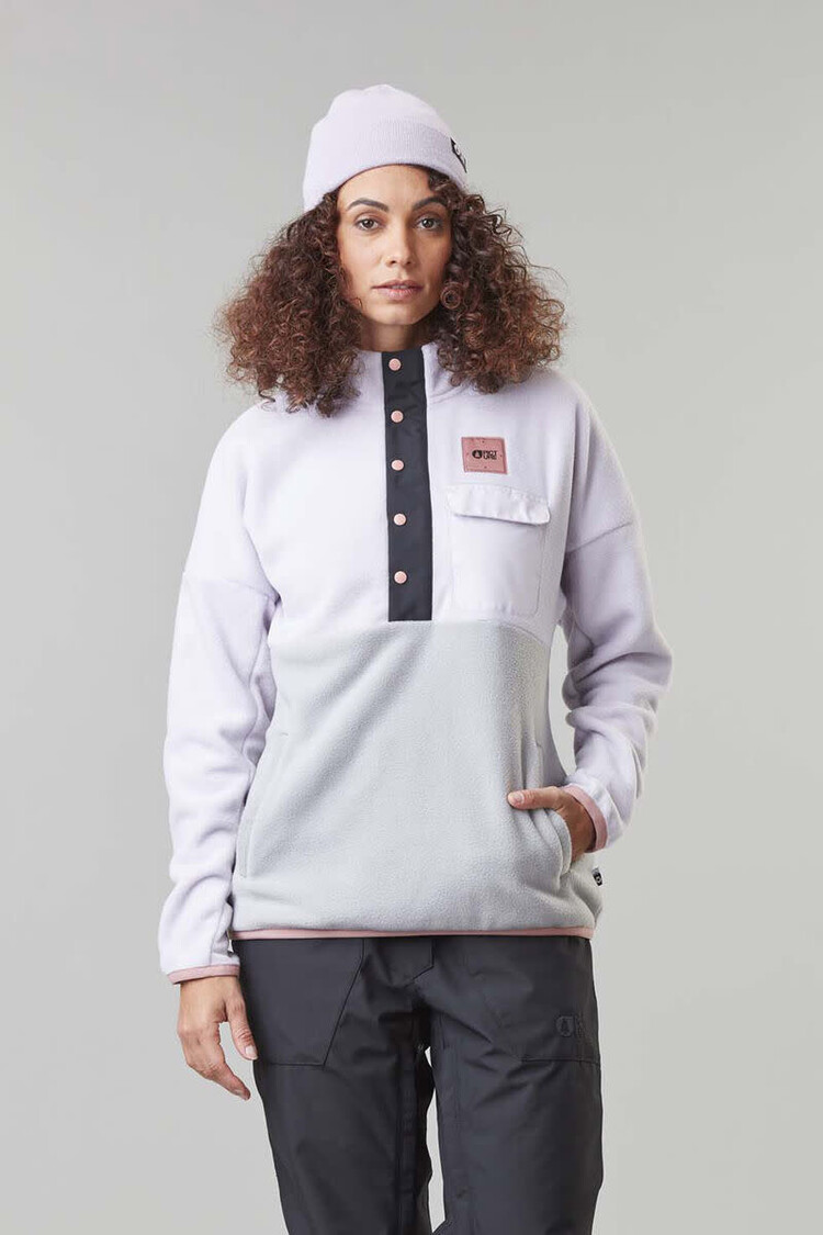 PICTURE ORGANIC ARCCA 1/4 FLEECE | GREY MELANGE