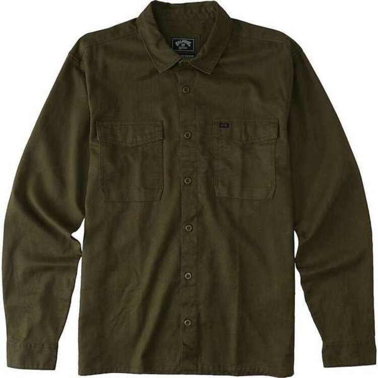 BILLABONG WESTPORT WORKWEAR L/S SHIRT | DARK OLIVE