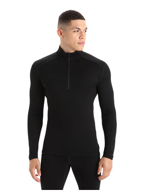 ICEBREAKER 260 TECH L/S HALF ZIP | BLACK