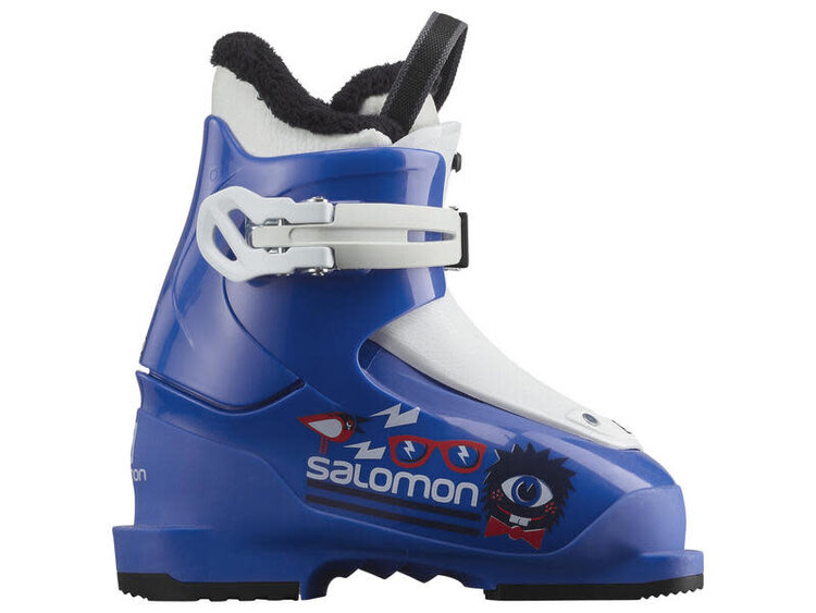 SALOMON T1 JUNIOR ON-PISTE BOOTS | RACE BLUE/WHITE