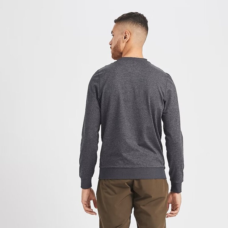 VUORI PONTO PERFORMANCE CREW | CHARCOAL HEATHER