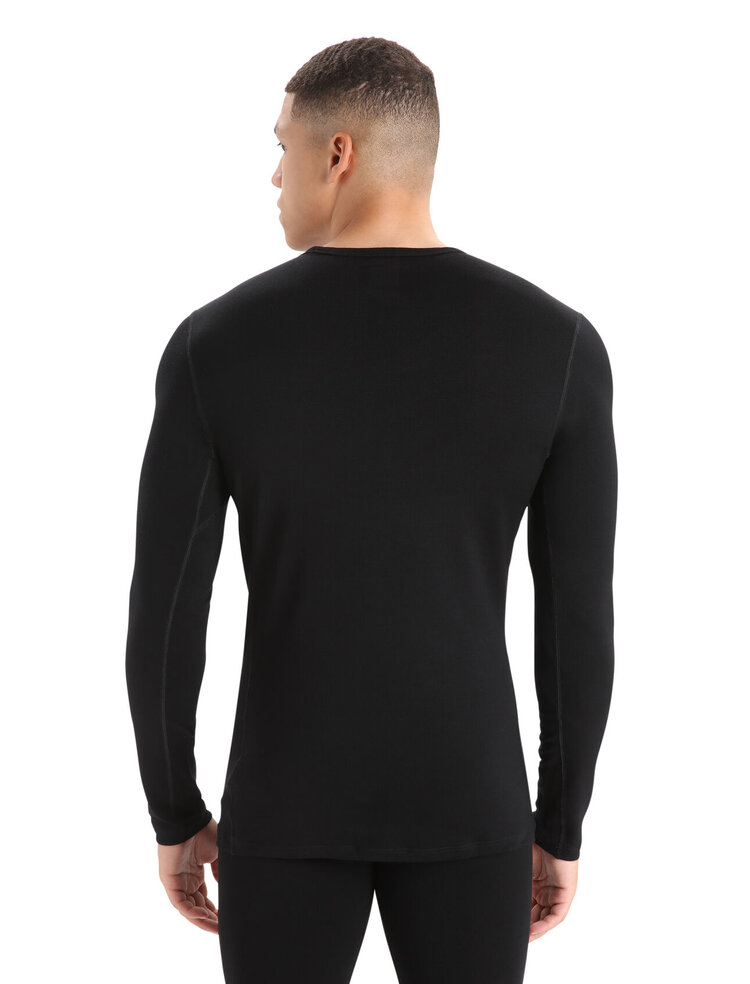ICEBREAKER 260 TECH L/S CREWE | BLACK