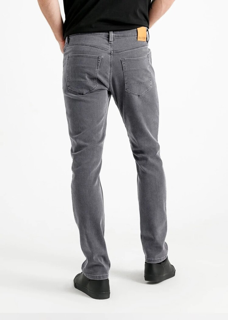DUER PERFORMANCE DENIM SLIM | AGED GREY