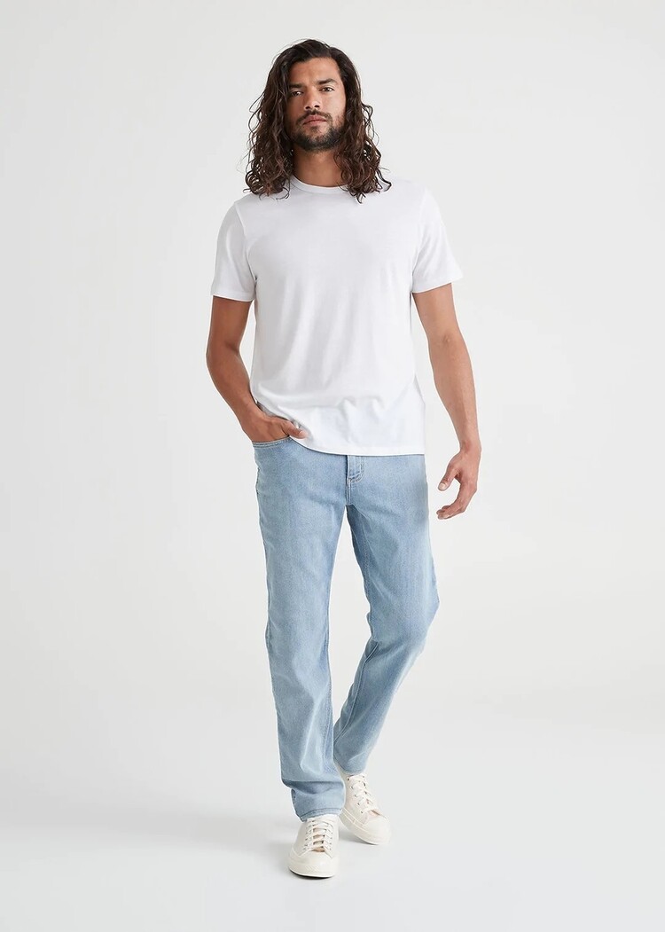 DUER PERFORMANCE DENIM SLIM | MODERN BLEACH