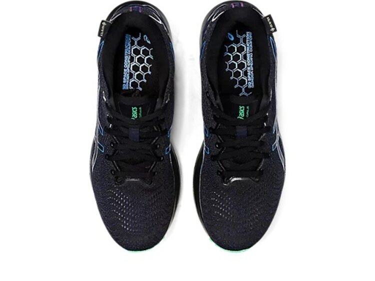 ASICS MEN'S GEL-CUMULUS 24 GTX | BLACK/BLUE COAST