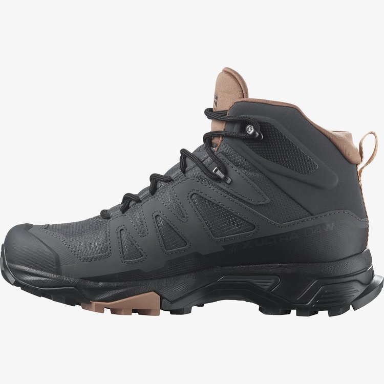 SALOMON WOMEN'S X ULTRA 4 MID GTX | EBONY/MOCHA