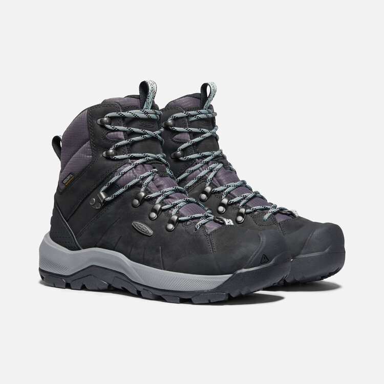 KEEN WOMEN'S REVEL IV POLAR MID | BLACK/HARBOR