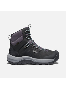 KEEN WOMEN'S REVEL IV POLAR MID | BLACK/HARBOR
