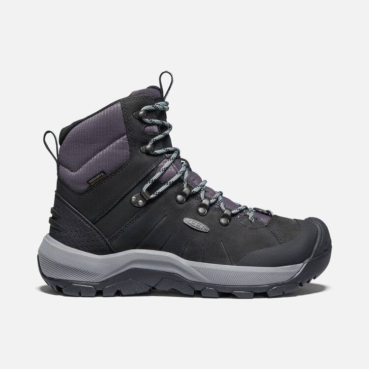 KEEN WOMEN'S REVEL IV POLAR MID | BLACK/HARBOR
