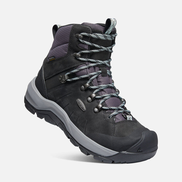 KEEN WOMEN'S REVEL IV POLAR MID | BLACK/HARBOR